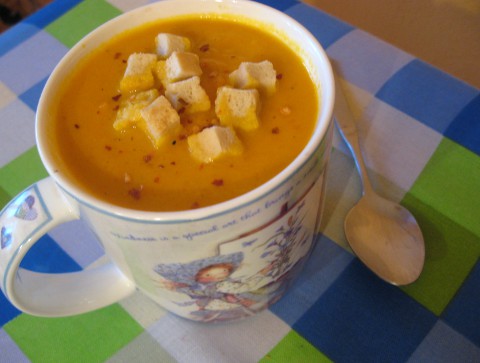 Zupa krem marchewkowo-porowa