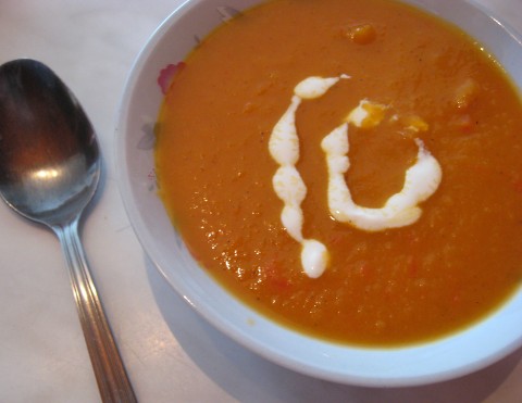 Zupa-krem z marchwi
